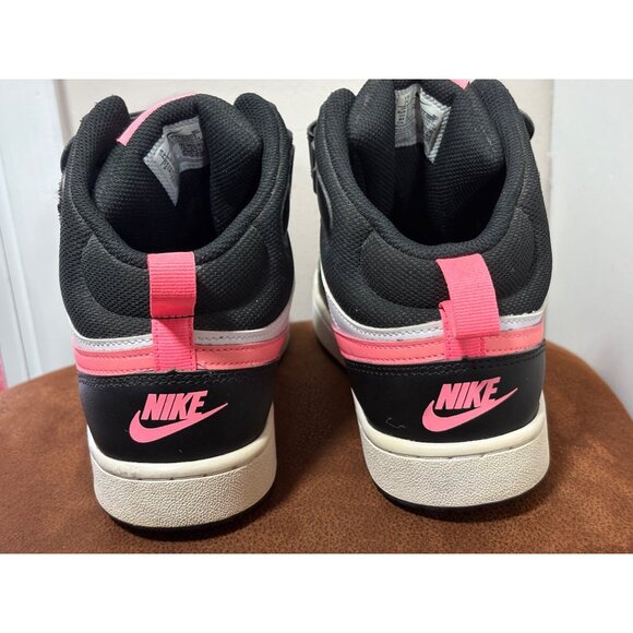 Nike Court Borough Mid 2 (GS) Big Girls Shoes - Size 7Y MISSING LACES !!!! - Picture 7 of 9